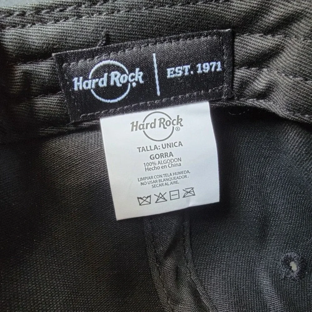 Hard Rock Hotel Puerto Vallarta Adjustable Snapback Logo Baseball Cap‎ Hat!